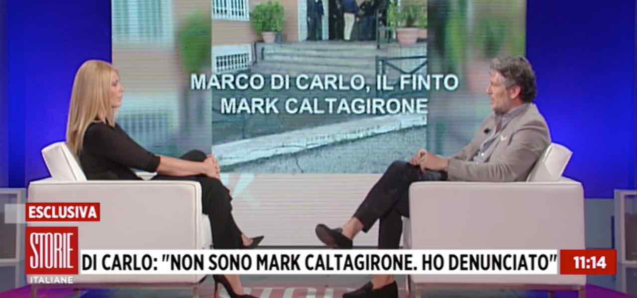 Marco Di Carlo a Storie Italiane