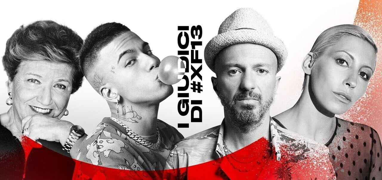 giudici xfactor maionchi samuel ayane sferaebbasta