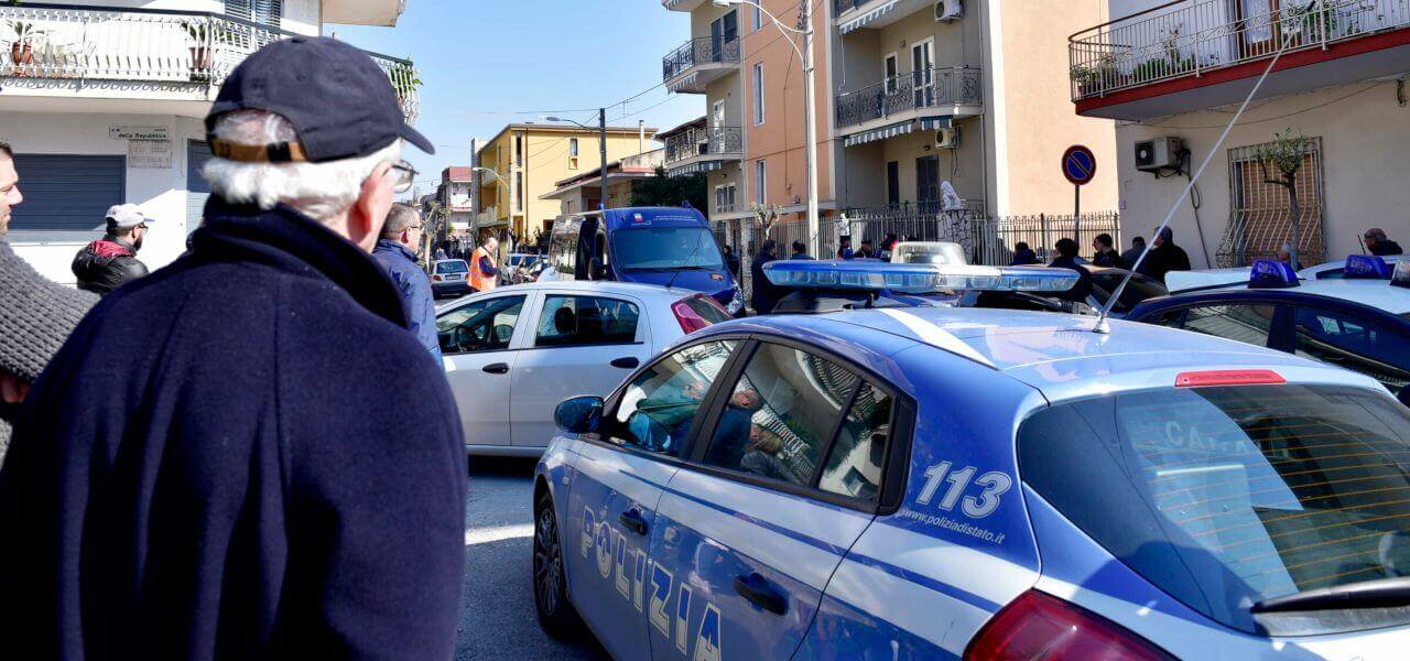 Polizia a Napoli