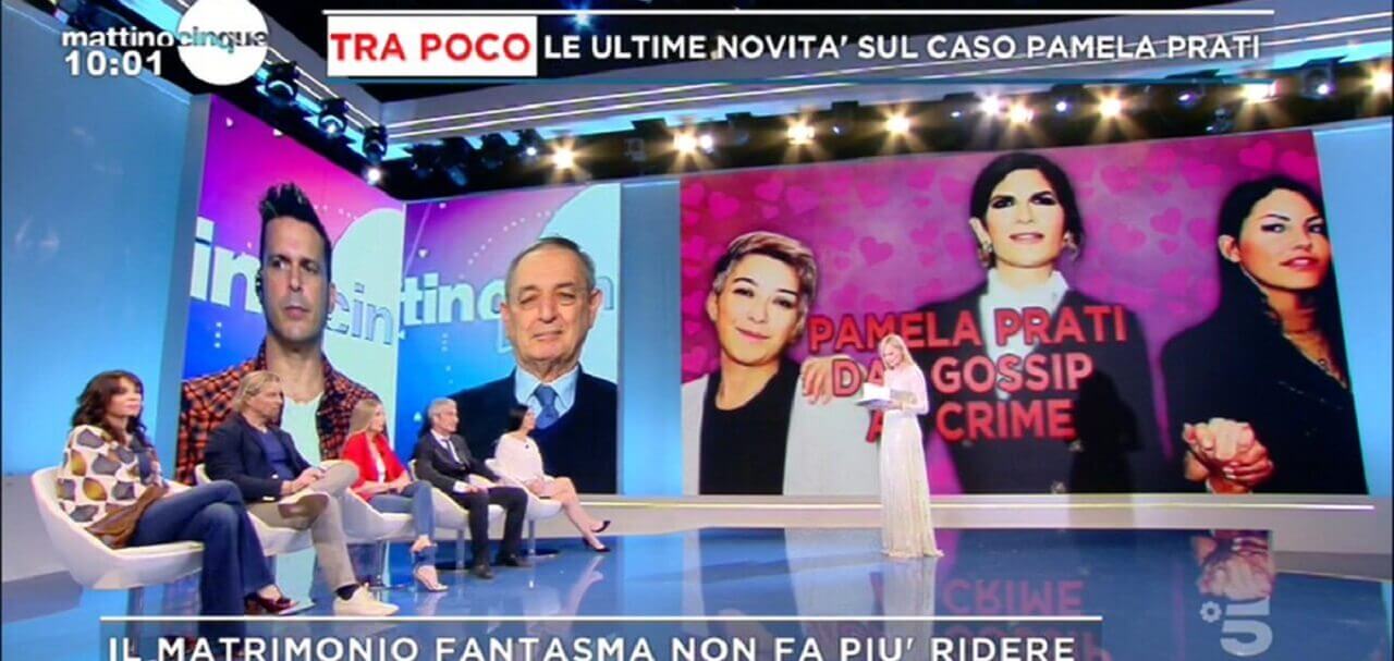 mattino5 pamela prati taormina bertolani