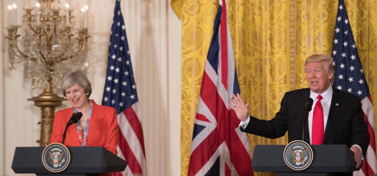 Trump e May