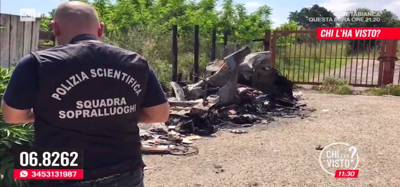 cadavere carbonizzato trigoria chi lha visto