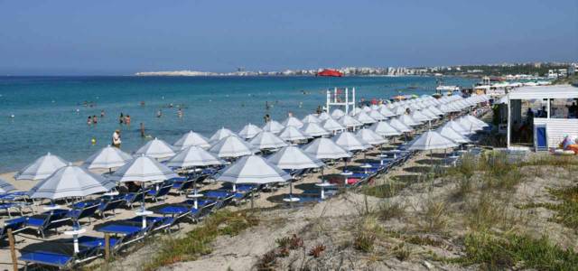 Spiaggia a Gallipoli
