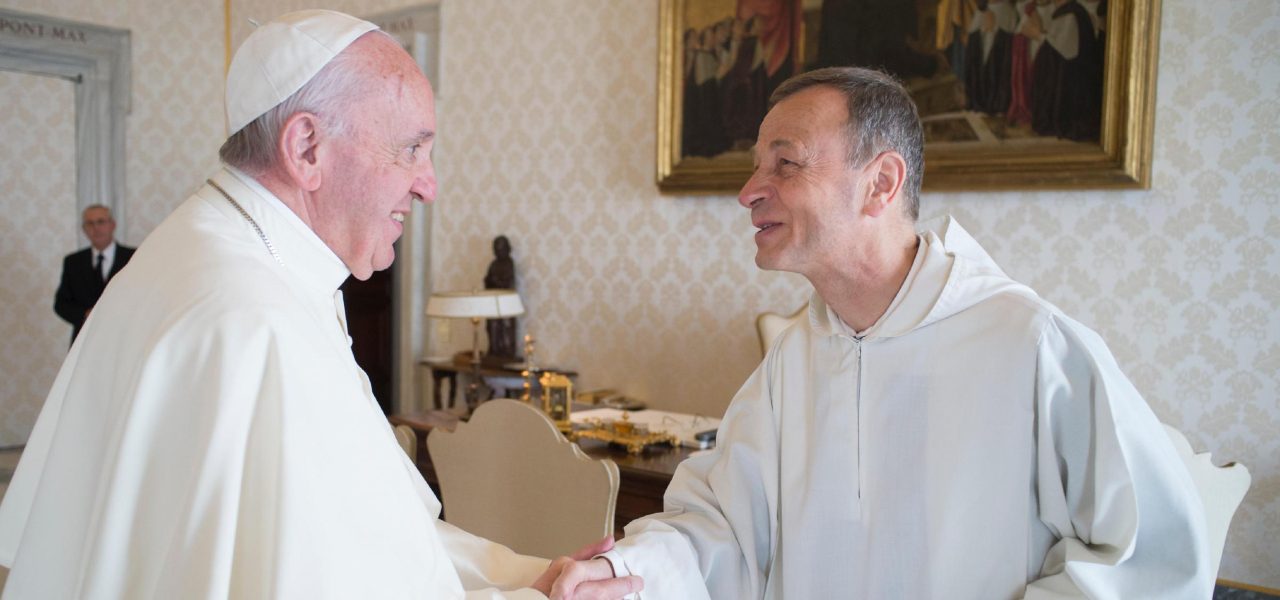 Priore Taizé dal Papa