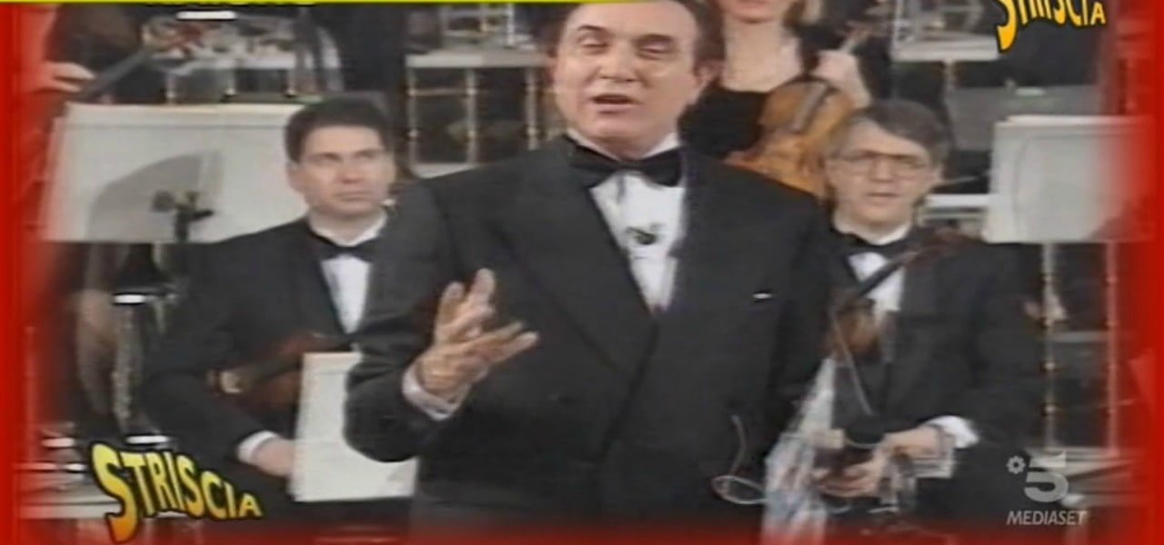 pippo baudo striscia