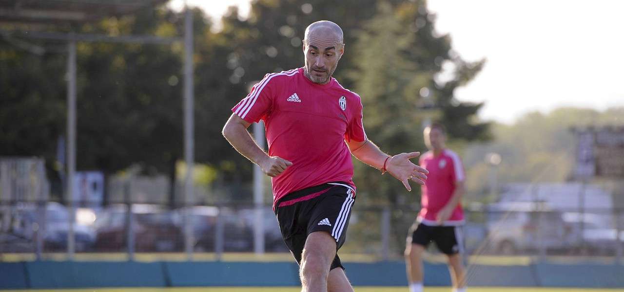 Paolo Montero allenamento Juventus lapresse 2019