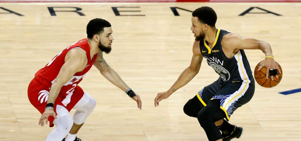 VanVleet Cuurry Golden State Toronto facebook 2019