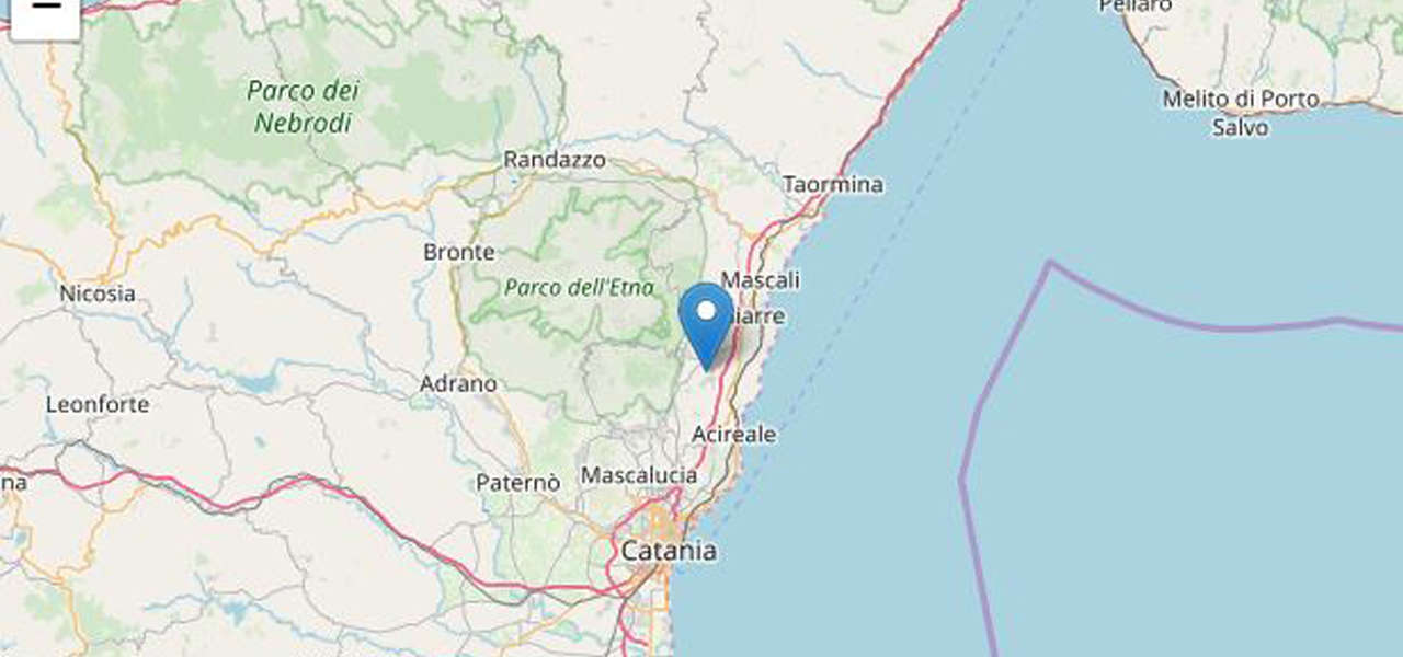 terremoto sicilia ingv