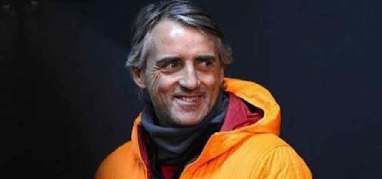 Roberto Mancini a Ballata per Genova