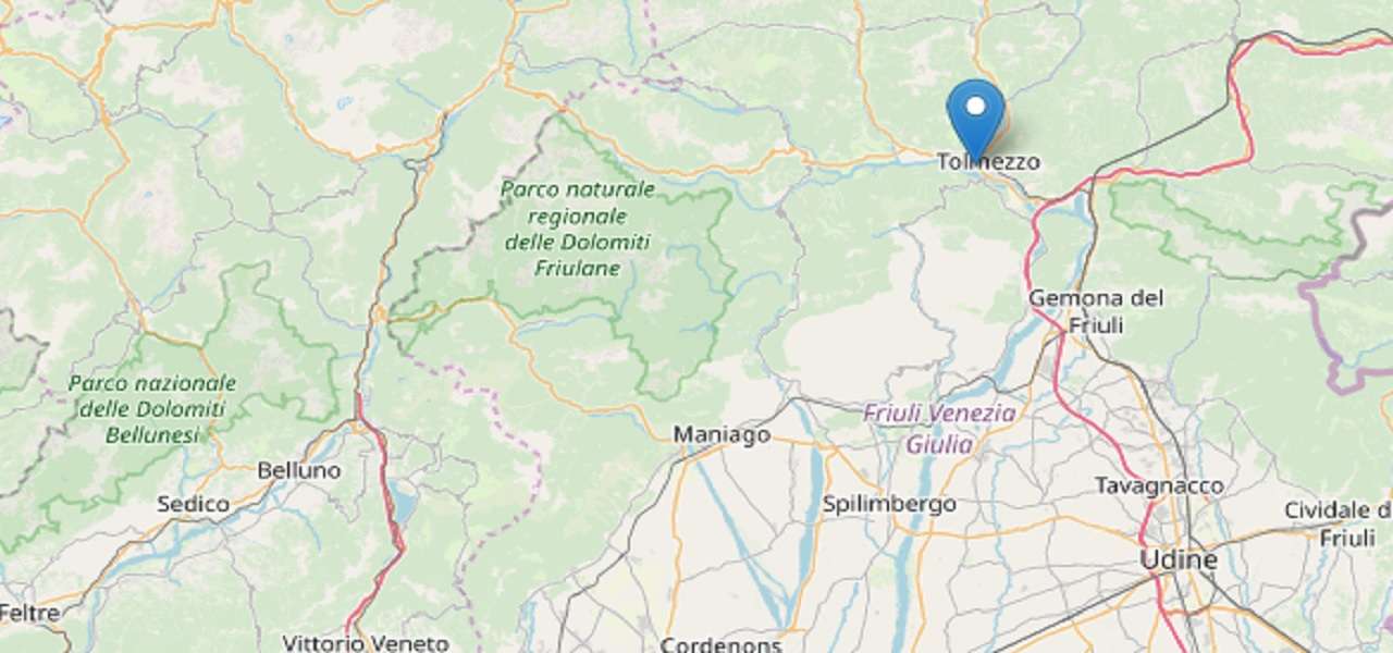 Terremoto Friuli-Venezia Giulia