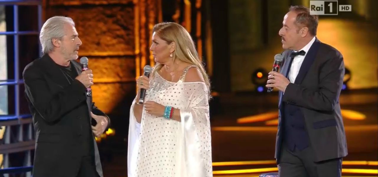 tullio solenghi massimo lopez romina power signori signore al bano