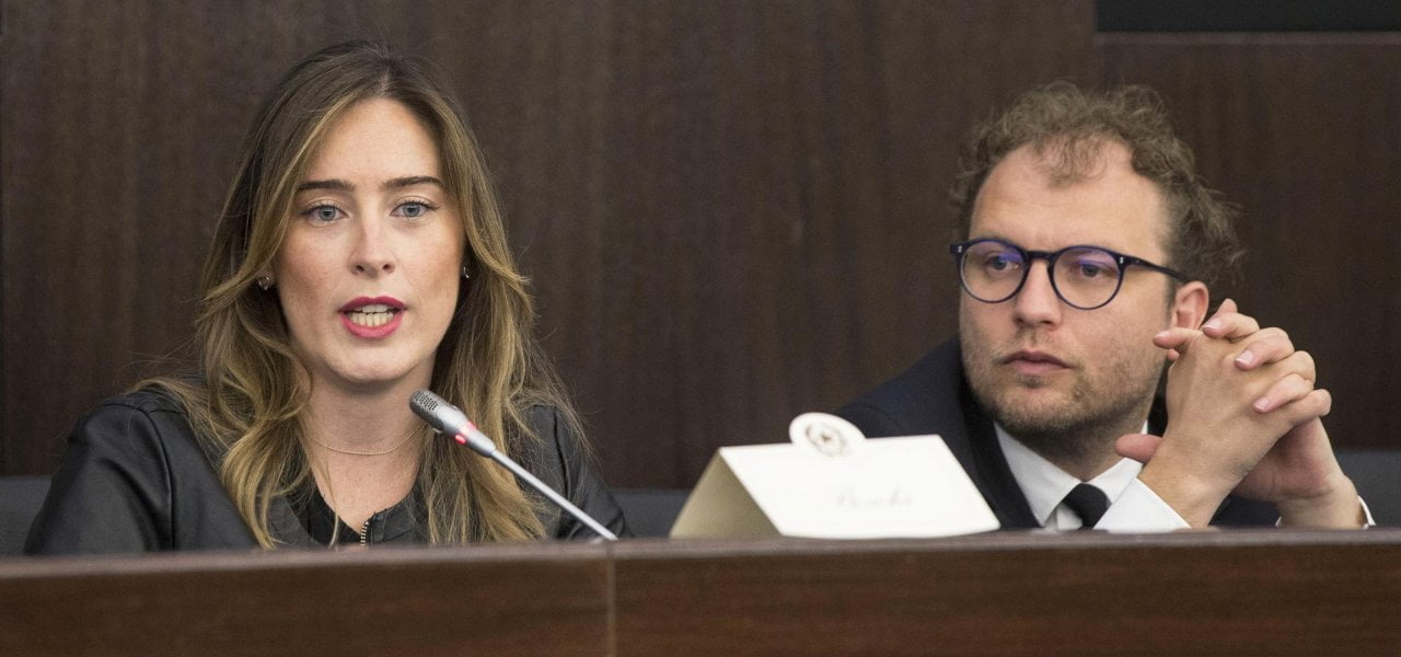 Maria Elena Boschi e Luca Lotti