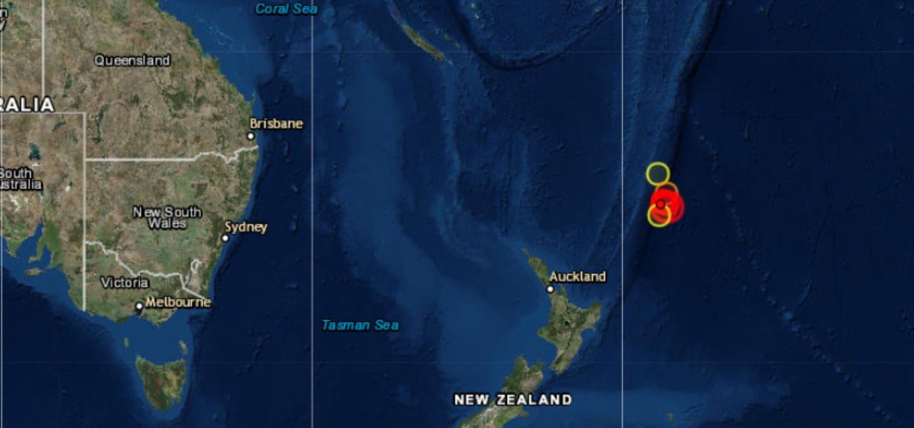 Terremoto in Nuova Zelanda