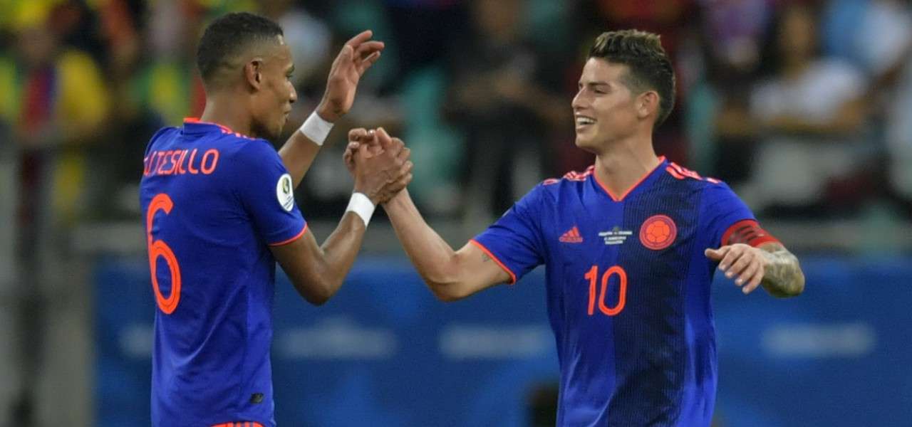Tesillo James Colombia gol lapresse 2019