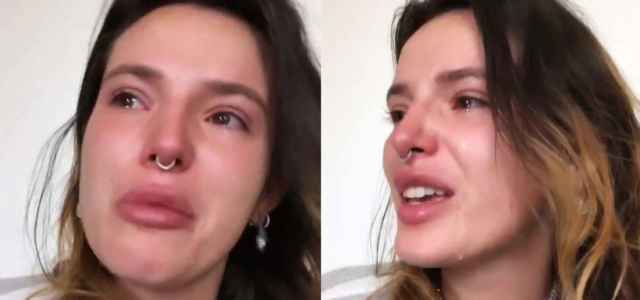 bella thorne piange igstories 640x300