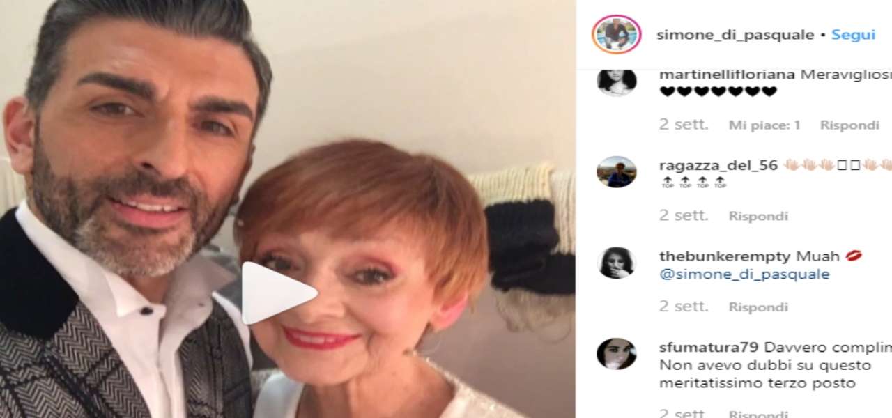 Milena Vukotic e Simone Di Pasquale