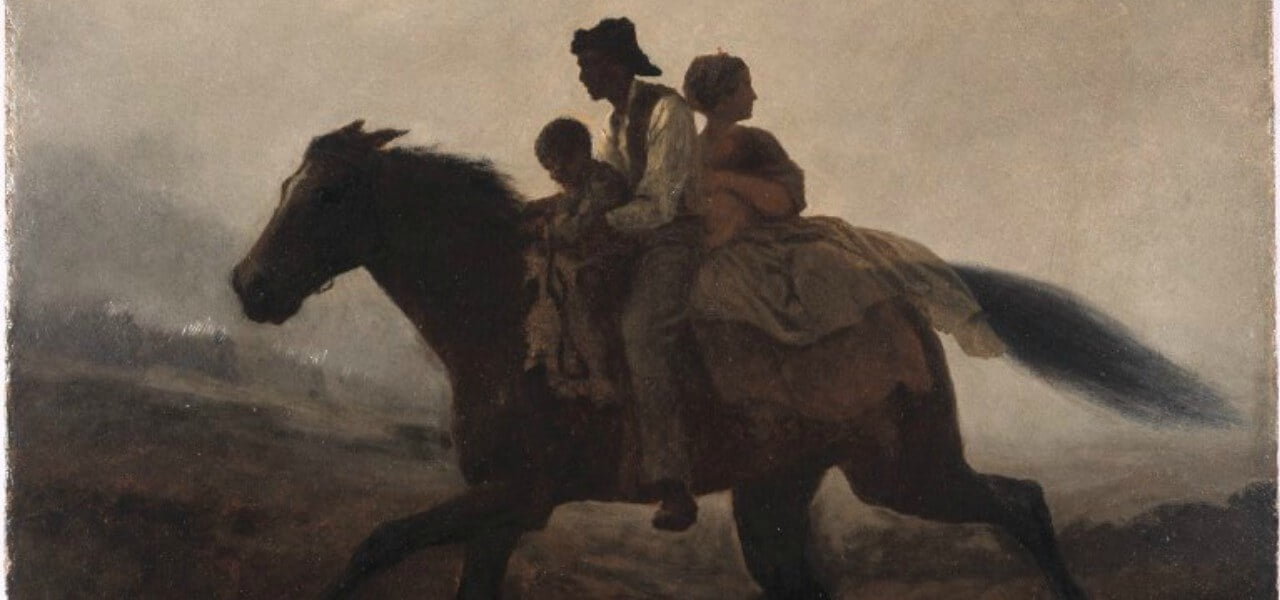 Brooklyn Museum A Ride for Liberty The Fugitive Slaves Eastman Johnson overall