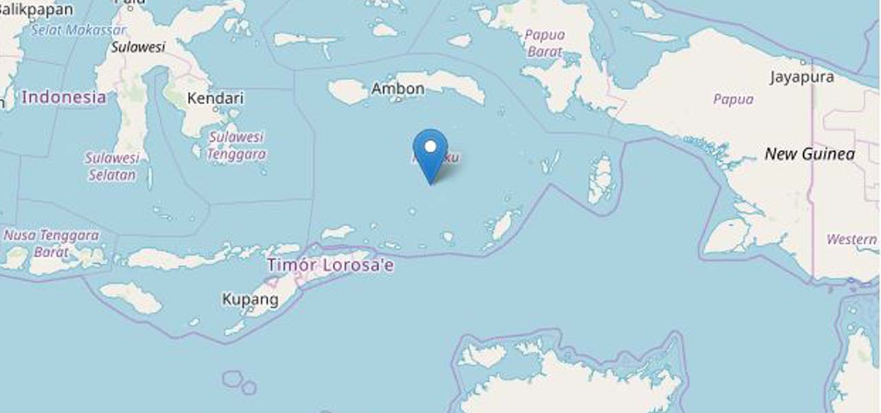 terremoto indonesia ingv