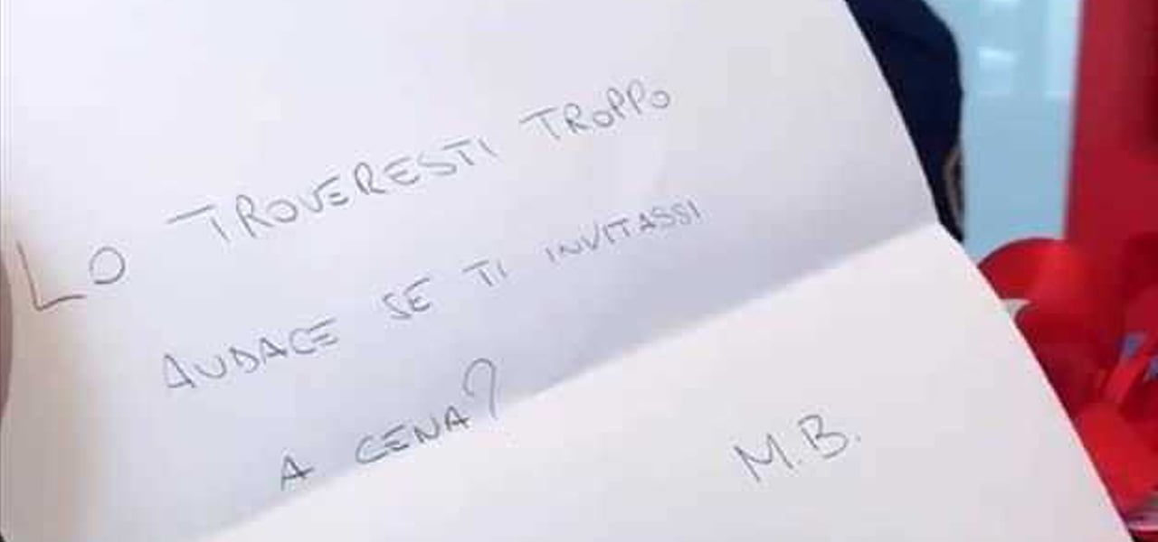 Il messaggio dell'ammiratore di Diletta Leotta