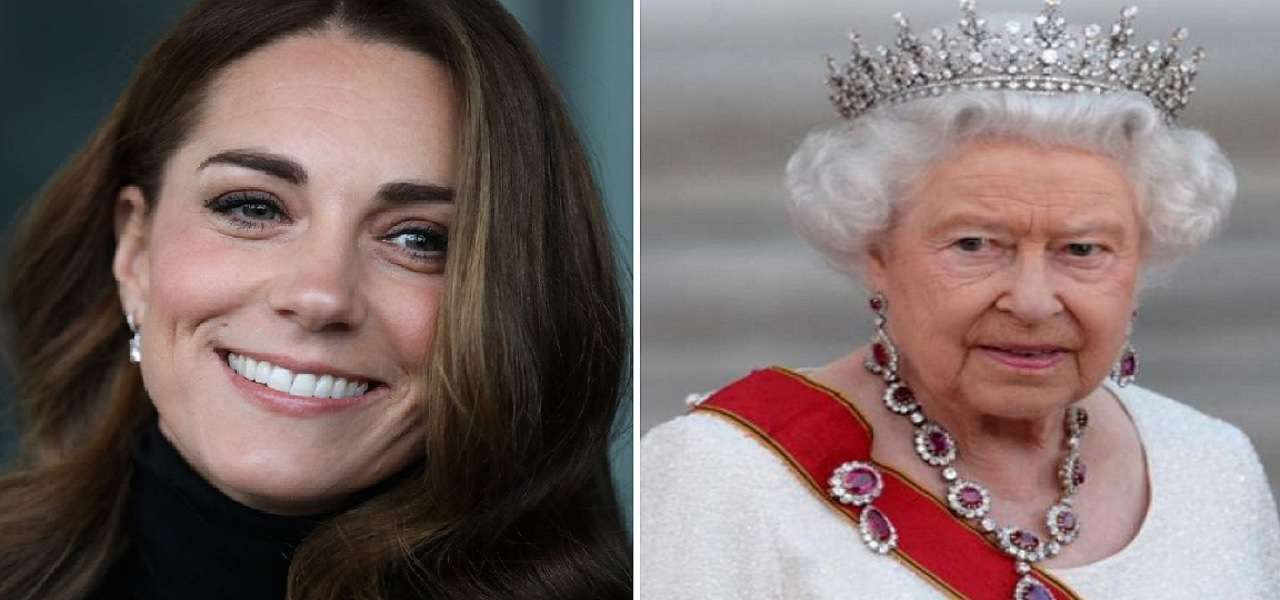 kate middleton regina elisabetta