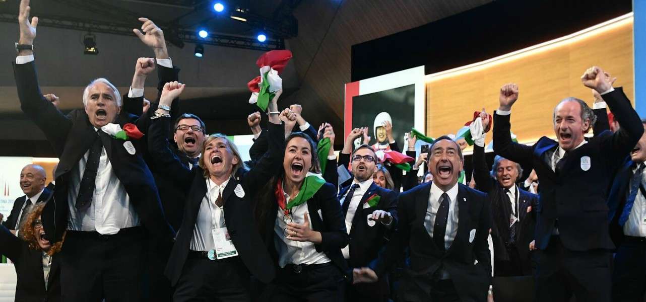 olimpiadi invernali 2026 delegazione 1 lapresse1280