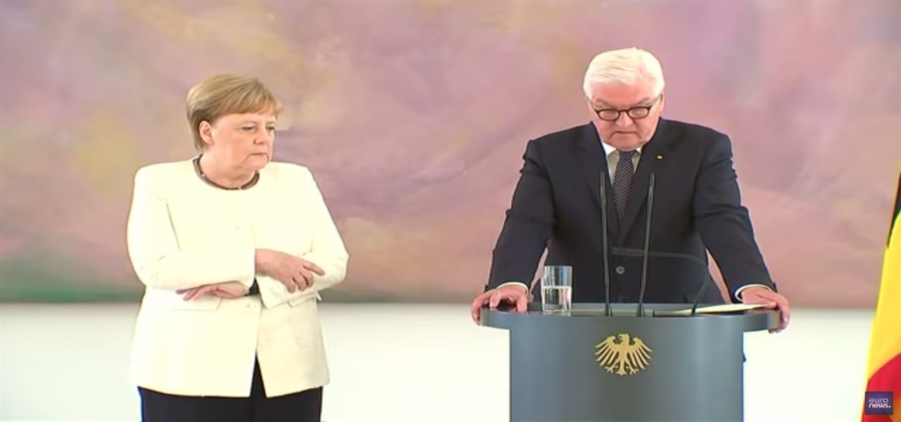 angela merkel tremore malore yt