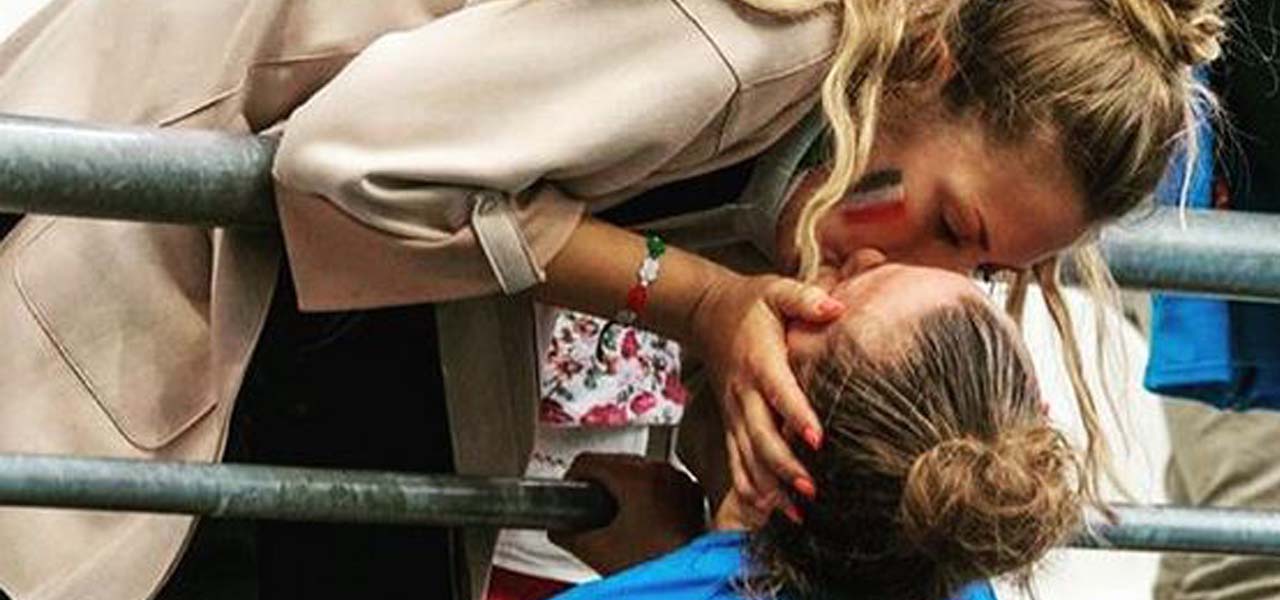 aurora galli bacio instagram