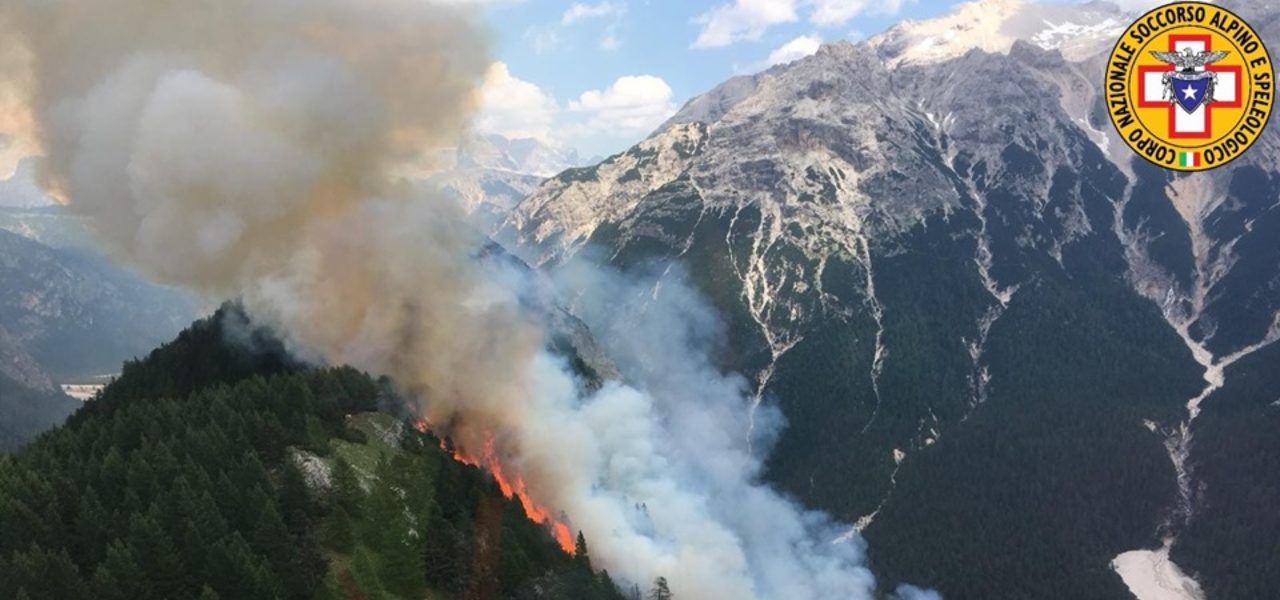 Incendio a Cortina