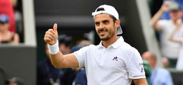 Thomas Fabbiano pollice Wimbledon lapresse 2019 640x300