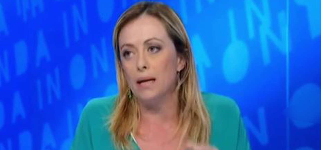 meloni inonda la7