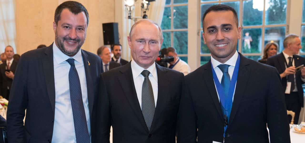 Salvini, Putin e Di Maio