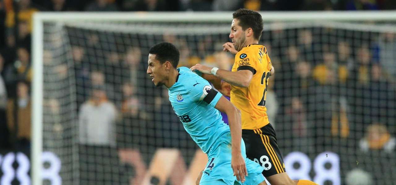 Moutinho Newcastle Wolverhampton lapresse 2019