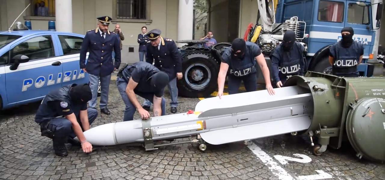 missile sequestrato torino yt
