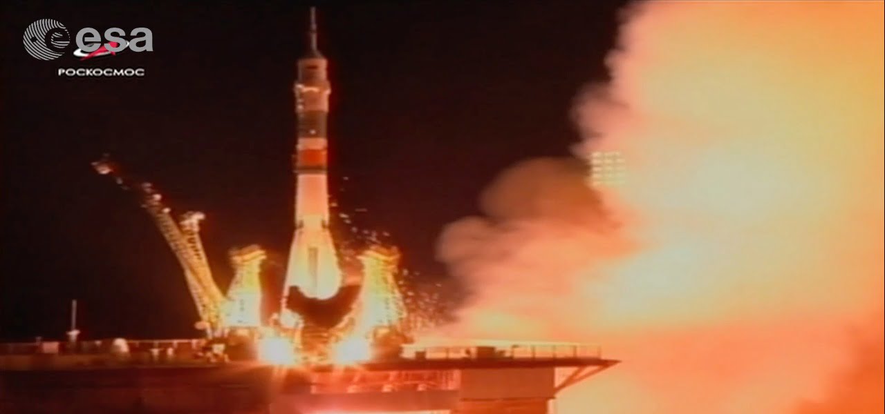 soyuz lancio parmitano