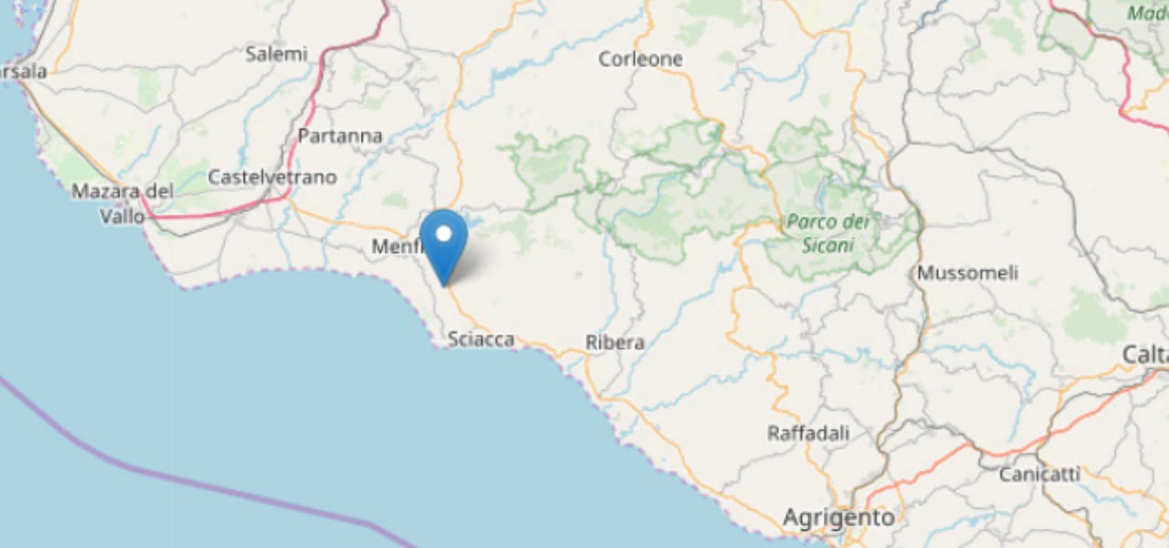 Terremoto a Menfi, Sicilia
