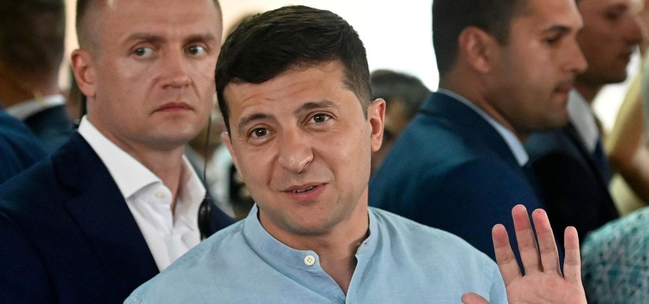 Ucrana, il Presidente Zelensky