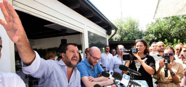 Salvini a Milano Marittima
