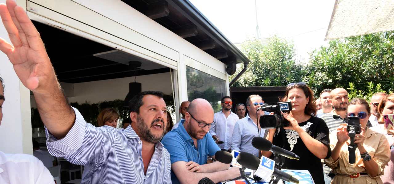 Salvini a Milano Marittima