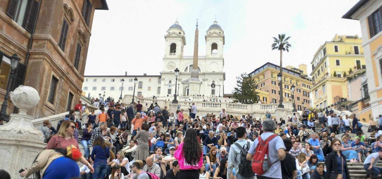 trinita dei monti 2019 lapresse