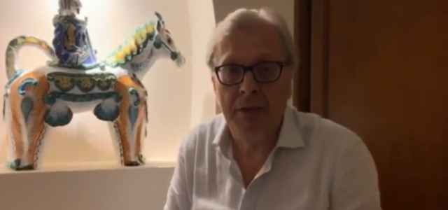 SGARBI:"AUTENTICO OPERE FALSE DE DOMINICIS?"/ Video, "Vi odio, capre