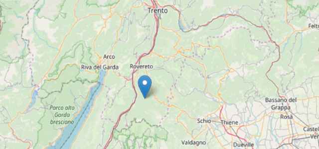 Terremoto oggi in Trentino, M 3.4/ Ultime scosse Vallarsa ...
