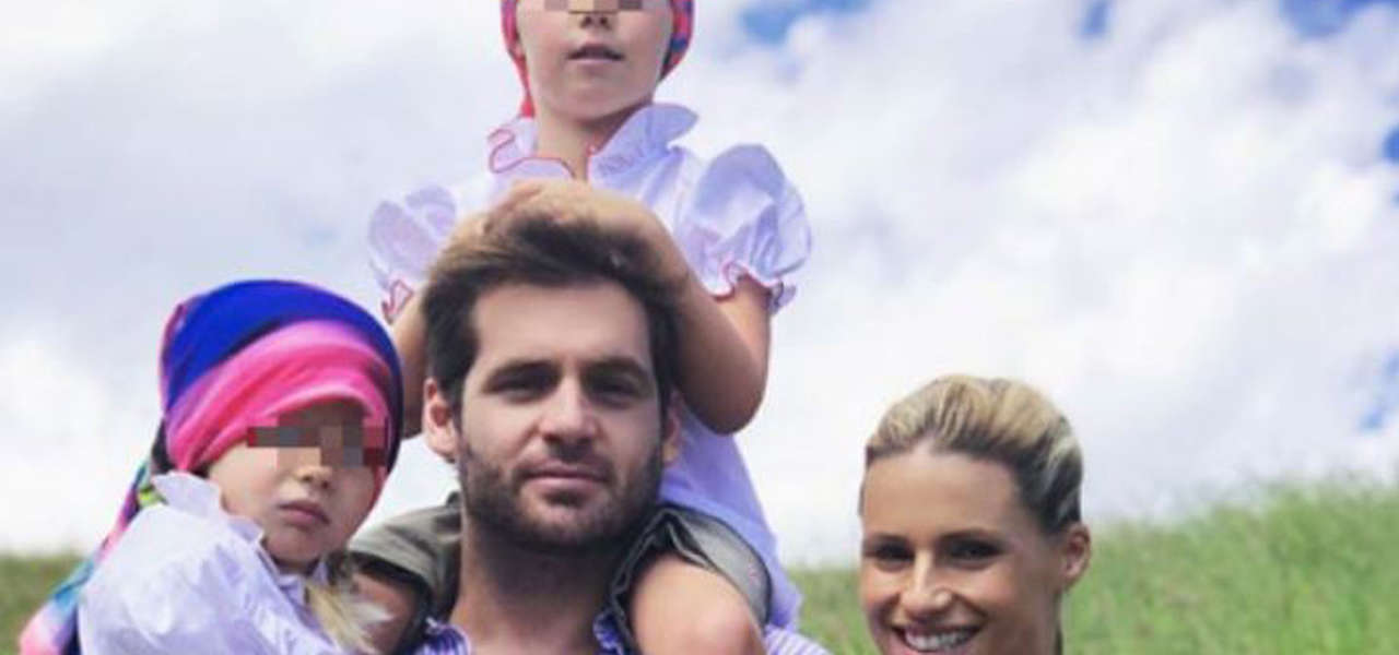Michelle Hunziker, vacanze in famiglia