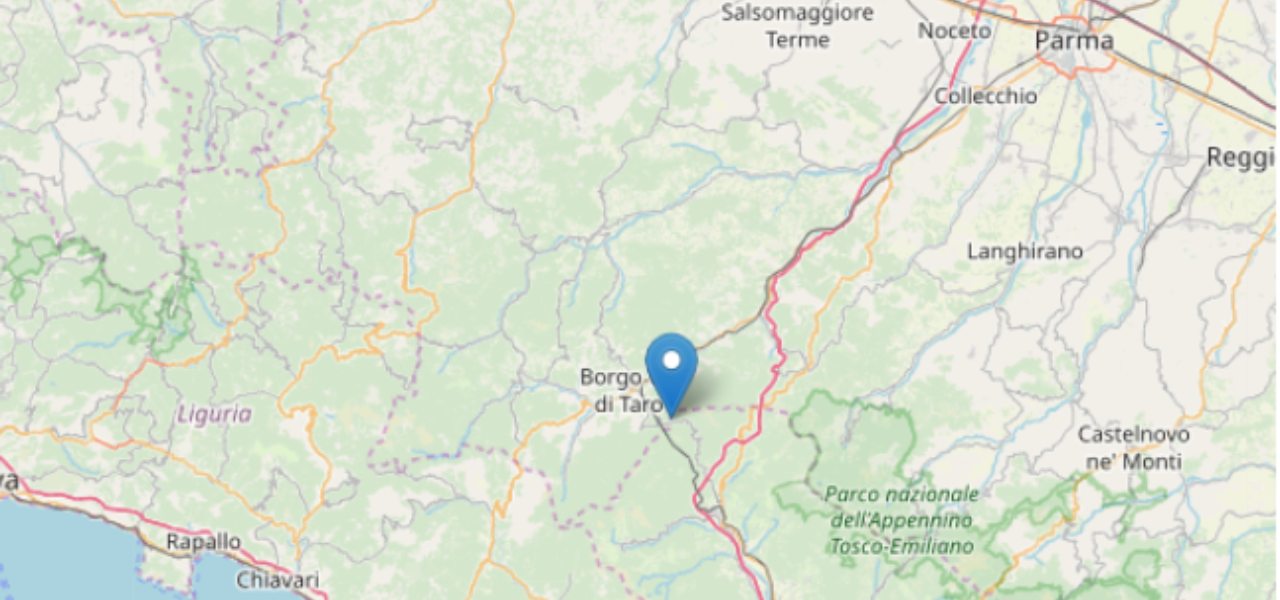 terremoto oggi a Parma