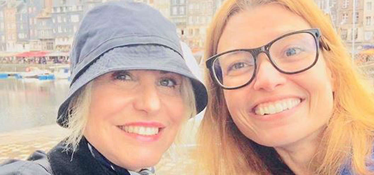 Antonella Clerici e Carlotta Mantovan, foto Instagram