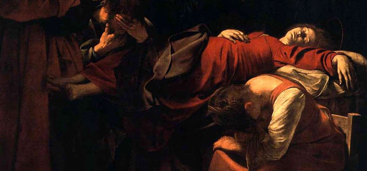 caravaggio morte vergine 1605arte1280