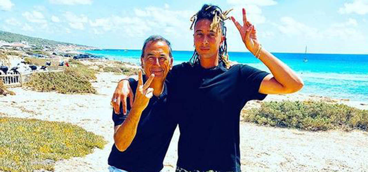 Sala e Ghali in vacanza a Formentera (Instagram)