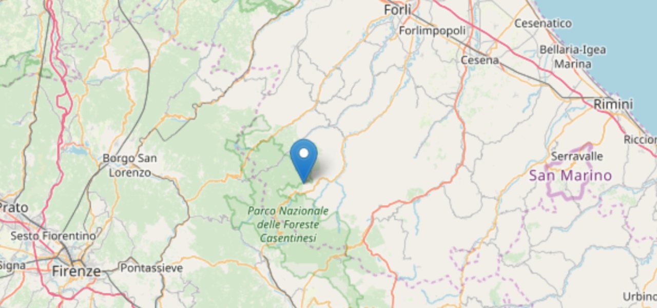 terremoto forli cesena ingv