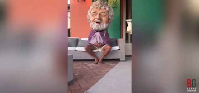 Beppe Grillo salvini bossi