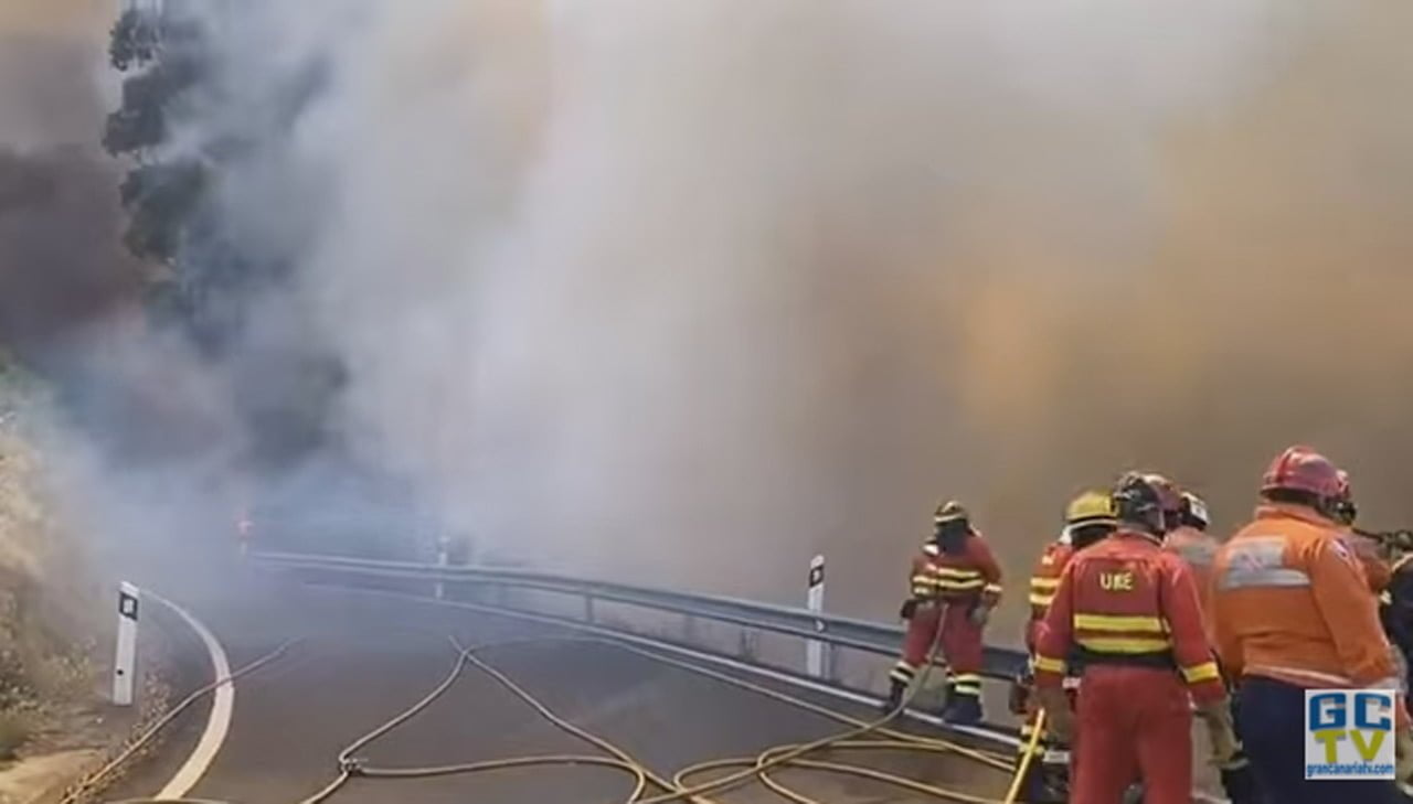 Incendio Canarie (Yt)