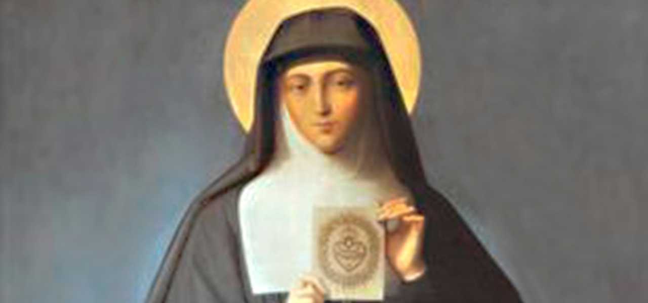 santa margherita alocoque 2019 iconografia